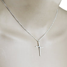 Cross Pendant New Simple Necklace Titanium Steel Plating